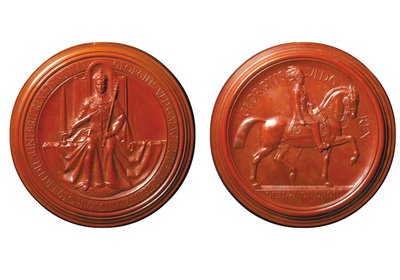 أول ختم عظيم لجورج السادس ، ج .1938 (شمع) بواسطة جورج كروجر جراي